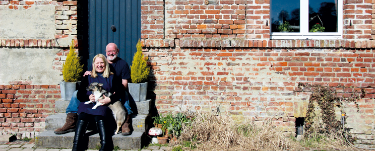 Couple living in France