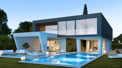 5 bed, 4 bath super villa, pool, garage. property - Image 1