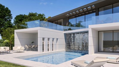 4 bed, 4 bath villa exciting layout, pool.  property - Image 1