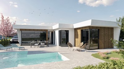 4 bed, 2 ½ bath, south facing villa property - Image 1