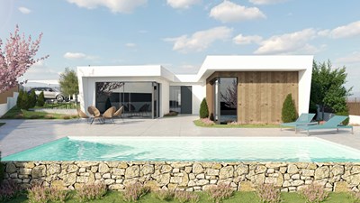 3 Bed, 2 Bath south-facing "H" shape property - Image 1