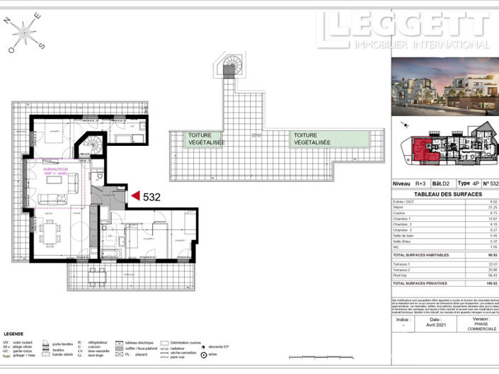 Image No.3-3 Bed Apartment for sale