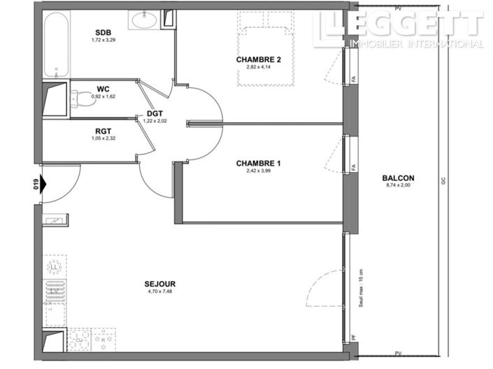 Image No.7-2 Bed Apartment for sale