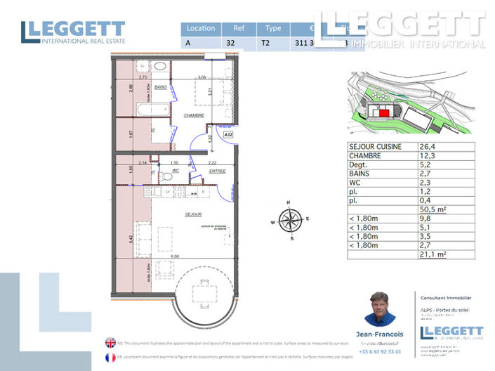 Image No.2-1 Bed Apartment for sale