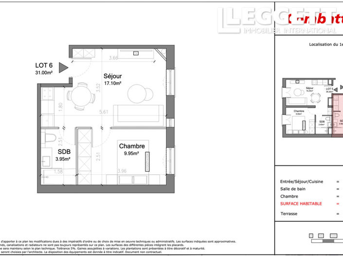 Image No.4-1 Bed Apartment for sale