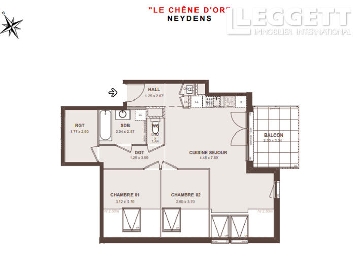 Image No.5-2 Bed Apartment for sale