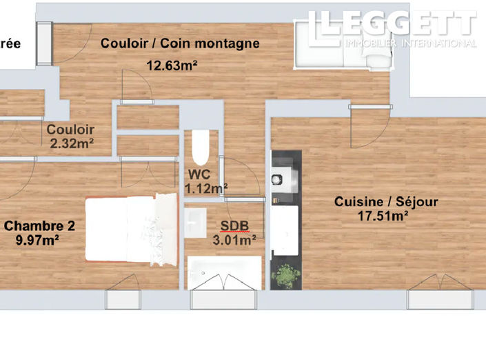 Image No.10-2 Bed Apartment for sale