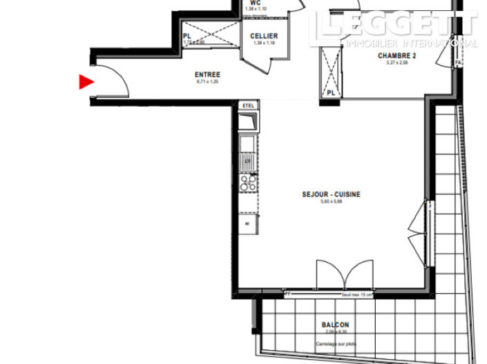 Image No.3-2 Bed Apartment for sale