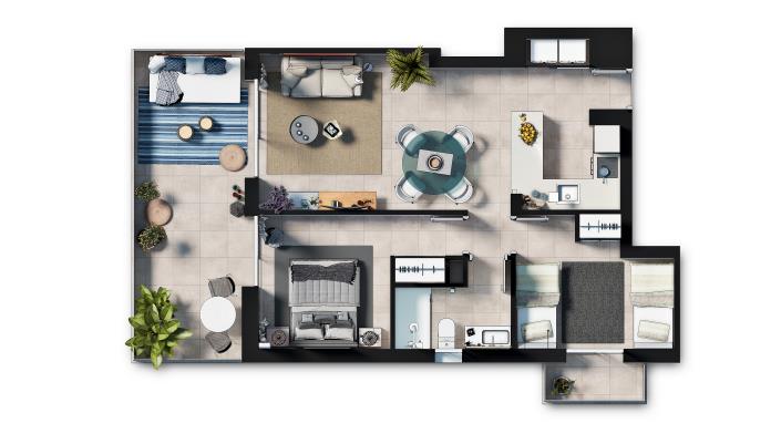 Image No.38-2 Bed Apartment for sale