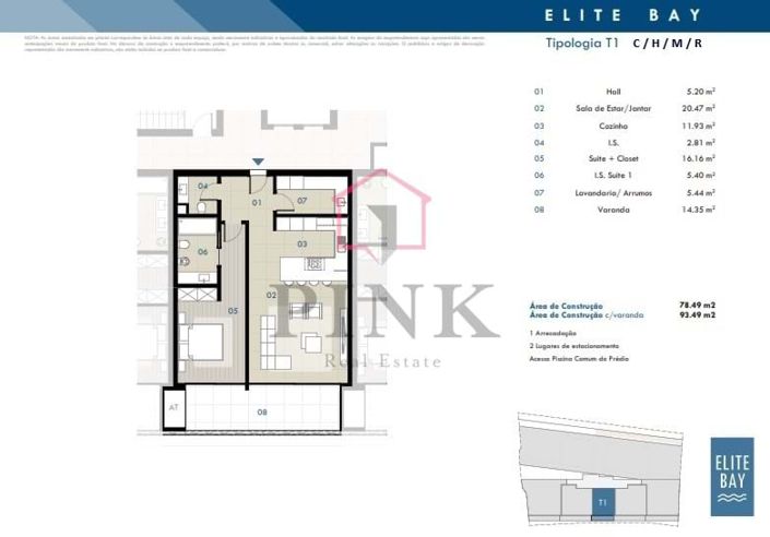 Image No.17-1 Bed Apartment for sale