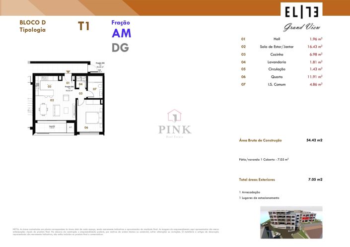 Image No.10-1 Bed Apartment for sale