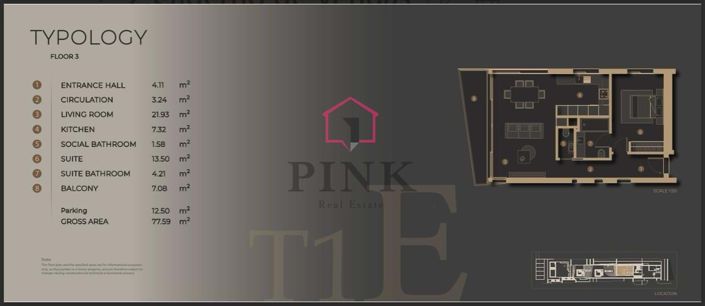 Image No.11-1 Bed Apartment for sale