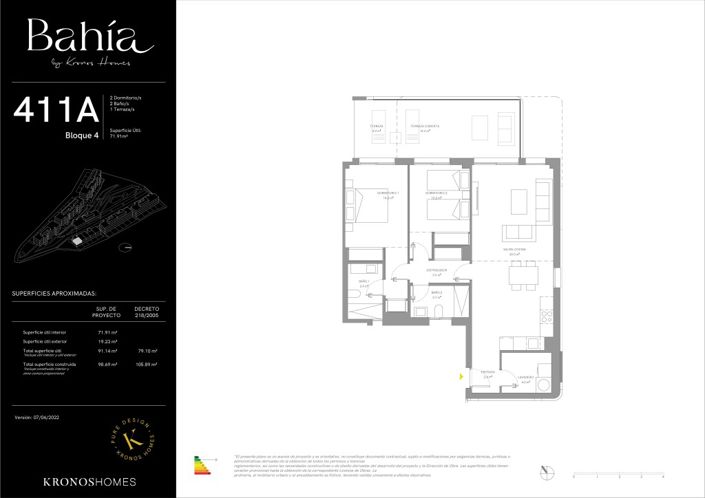 Image No.9-2 Bed Apartment for sale