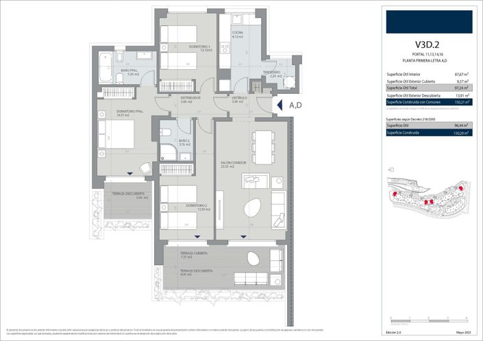 Image No.9-2 Bed Penthouse for sale