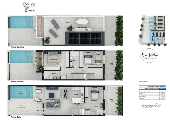 Image No.15-Villa de 3 chambres à vendre à Pilar de la Horadada