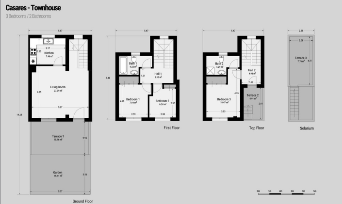 Image No.11-3 Bed Townhouse for sale