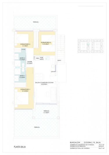 Image No.27-3 Bed Bungalow for sale