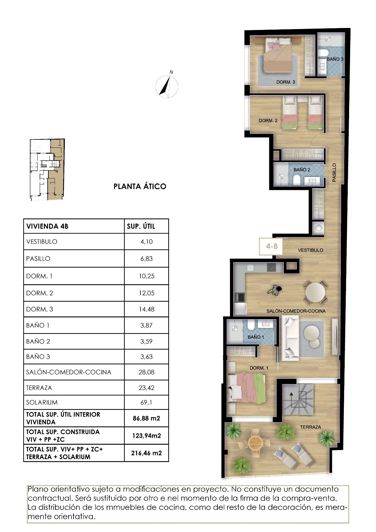 Image No.35-3 Bed Penthouse for sale