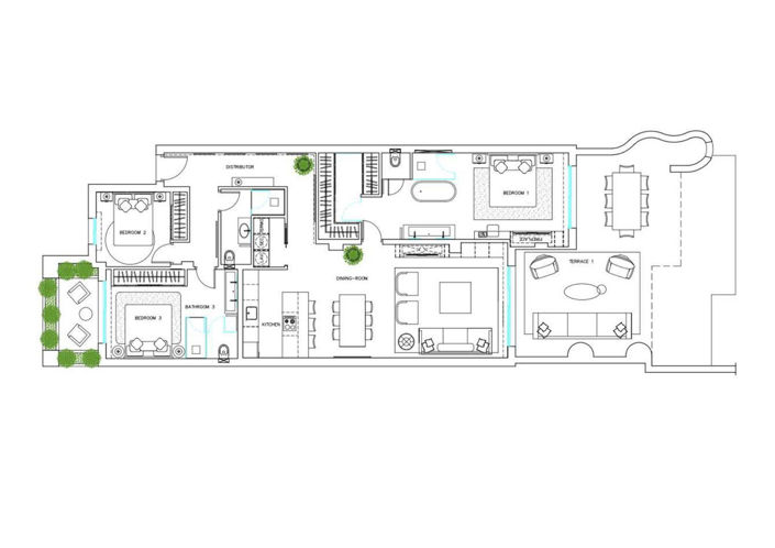 Image No.47-3 Bed Apartment for sale