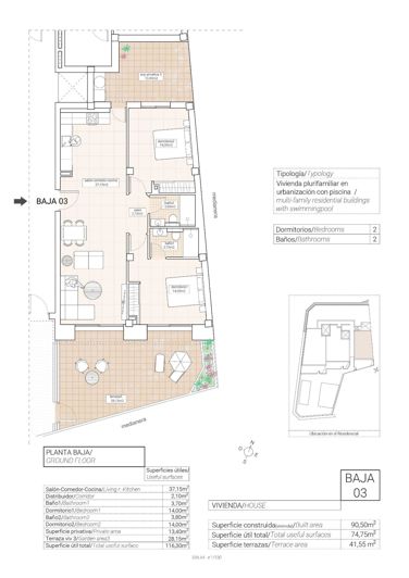 Image No.9-2 Bed Apartment for sale