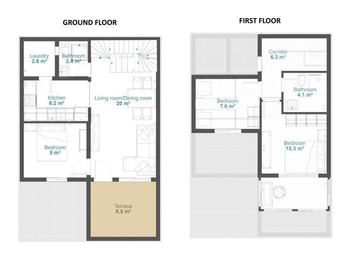 Image No.17-3 Bed Duplex for sale