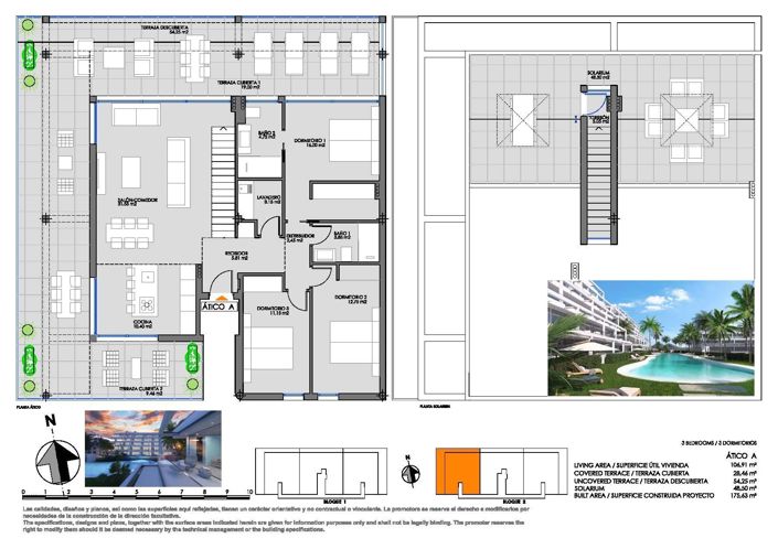 Image No.19-3 Bed Penthouse for sale