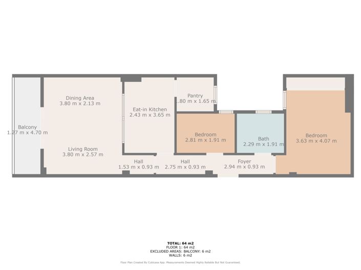 Image No.20-2 Bed Apartment for sale