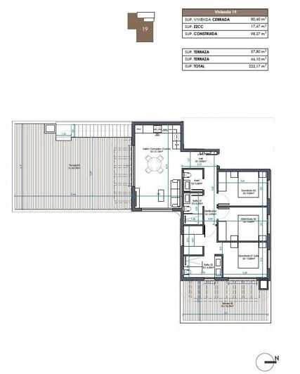 Image No.13-3 Bed Penthouse for sale