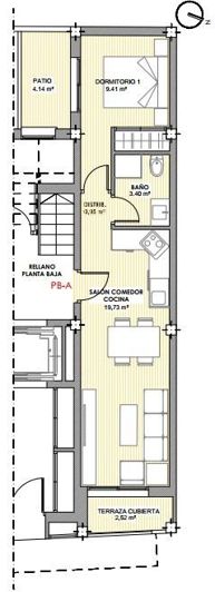 Image No.12-1 Bed Apartment for sale