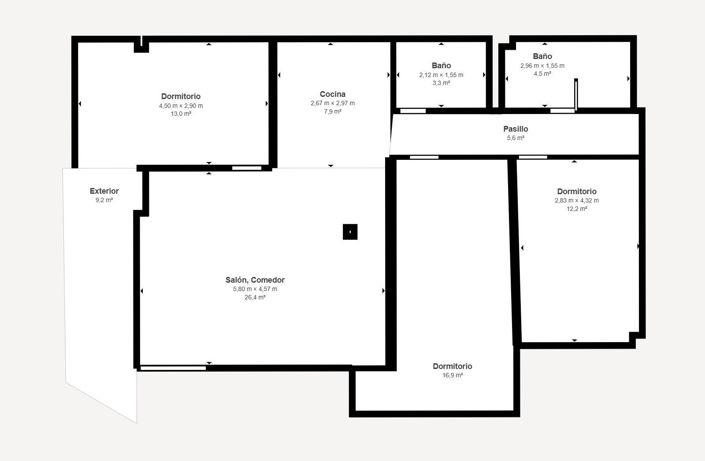 Image No.9-3 Bed Apartment for sale