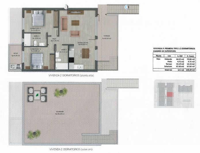 Image No.31-2 Bed Apartment for sale