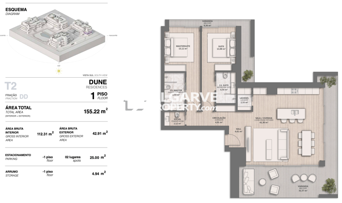 Image No.24-2 Bed Apartment for sale