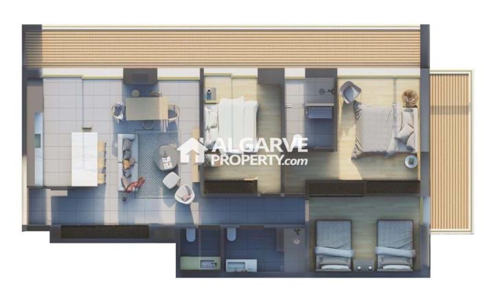 Image No.14-3 Bed Apartment for sale