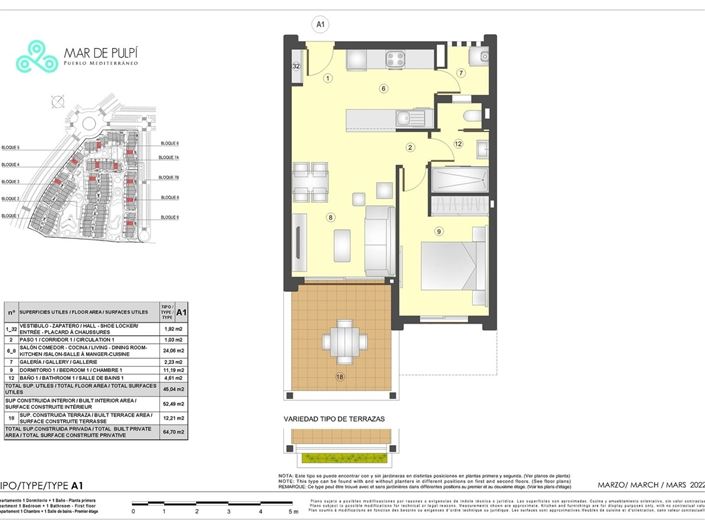 Image No.7-1 Bed Apartment for sale