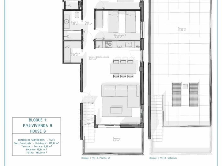 Image No.15-3 Bed Apartment for sale