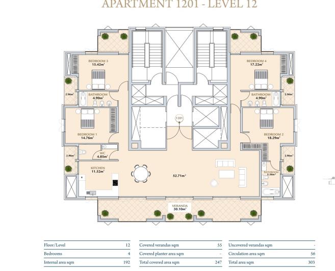 Image No.10-4 Bed Apartment for sale