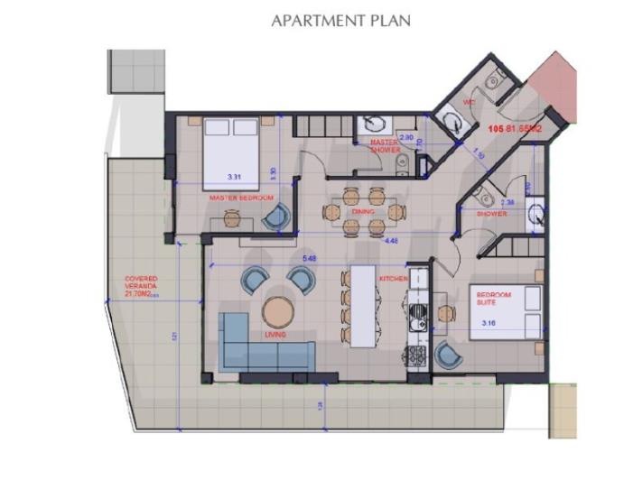 Image No.6-2 Bed Apartment for sale