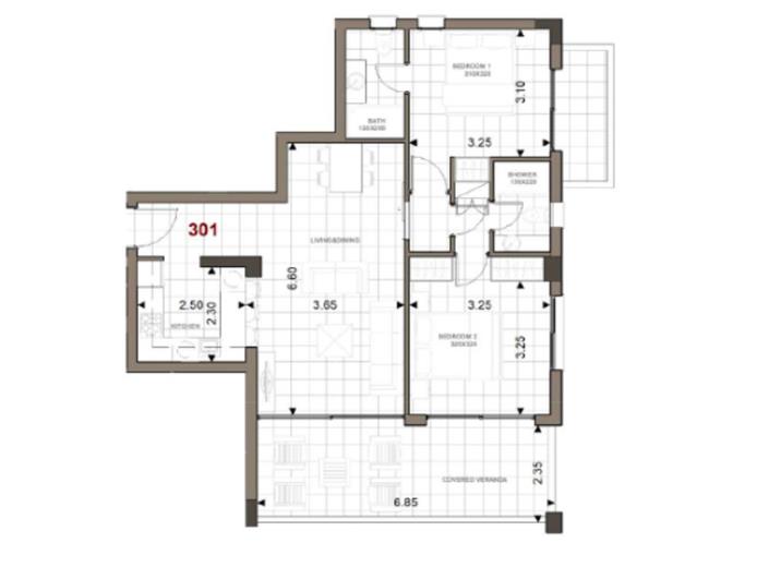 Image No.10-2 Bed Apartment for sale