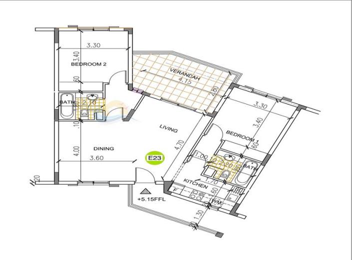 Image No.13-2 Bed Apartment for sale