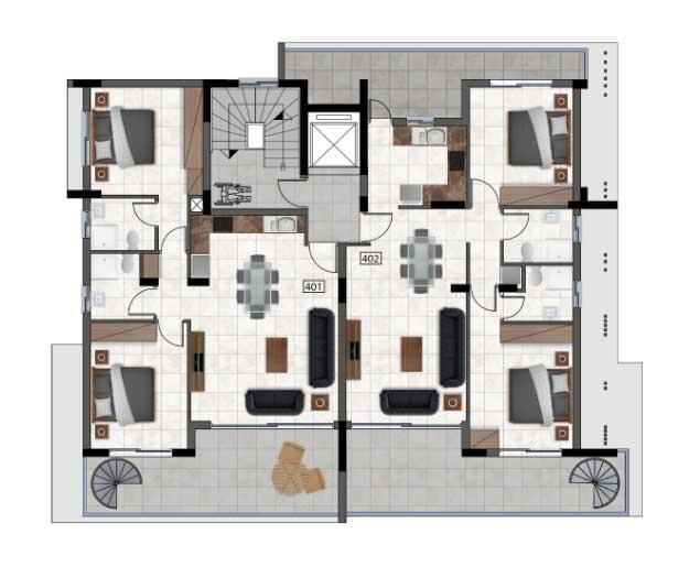 Image No.11-2 Bed Penthouse for sale