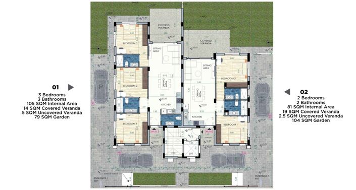 Image No.6-3 Bed Apartment for sale