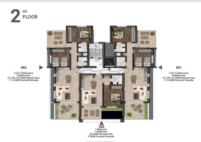 Image No.5-1 Bed Apartment for sale