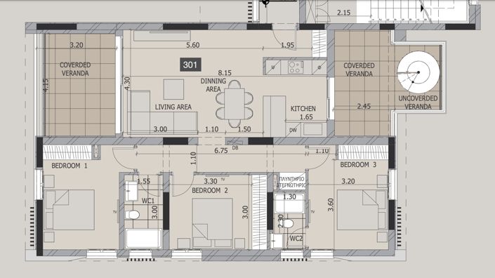 Image No.12-3 Bed Property for sale