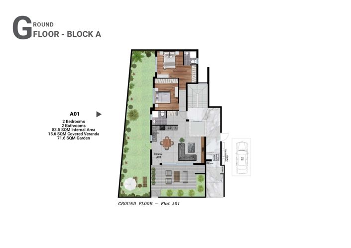 Image No.8-2 Bed Apartment for sale