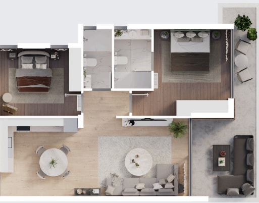 Image No.3-3 Bed Apartment for sale