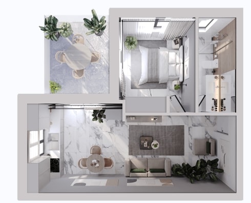 Image No.15-1 Bed Apartment for sale