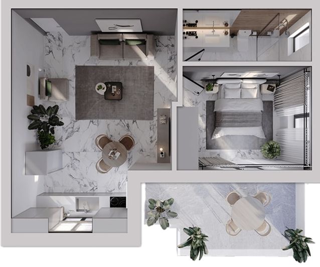 Image No.15-1 Bed Apartment for sale