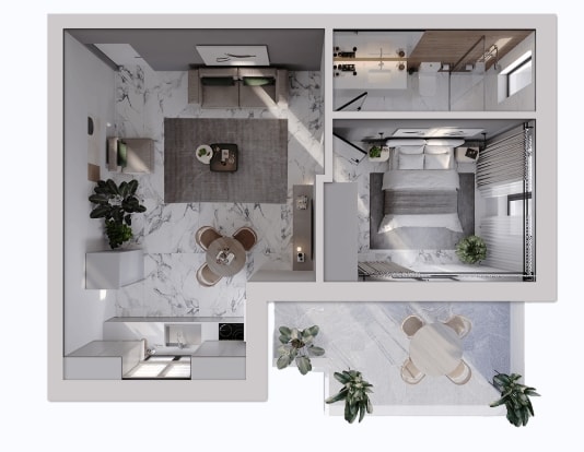 Image No.18-1 Bed Apartment for sale