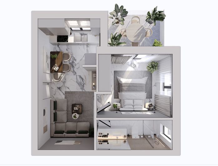 Image No.11-1 Bed Apartment for sale