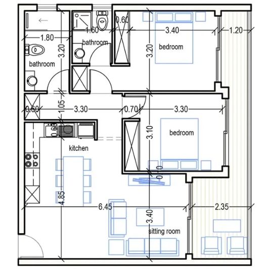 Image No.17-2 Bed Apartment for sale